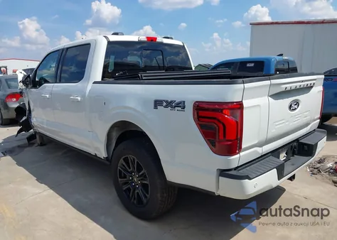 2025 Ford F-150 Platinum из США, поврежденный, VIN 1FTFW7L85SFB27507